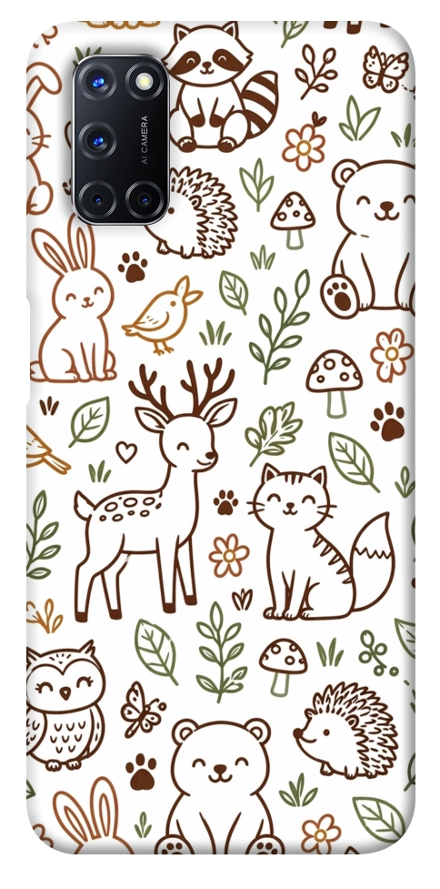 Чохол Wildlife pattern для Oppo A92