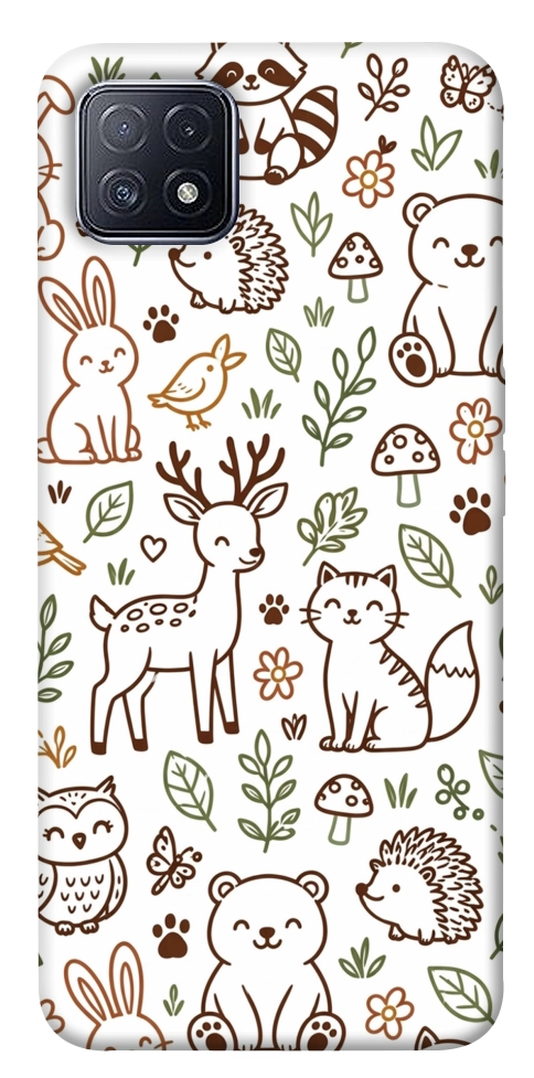 Чохол Wildlife pattern для Oppo A73