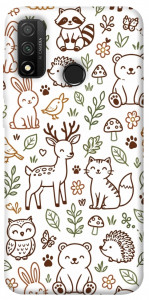 Чехол Wildlife pattern для Huawei P Smart (2020)