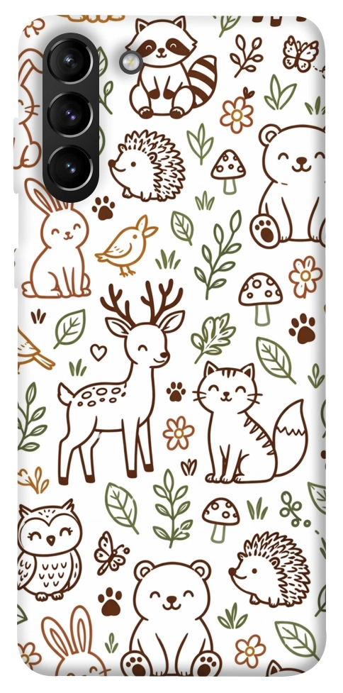 Чехол Wildlife pattern для Galaxy S21+