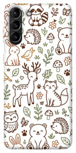 Чехол Wildlife pattern для Galaxy S21+