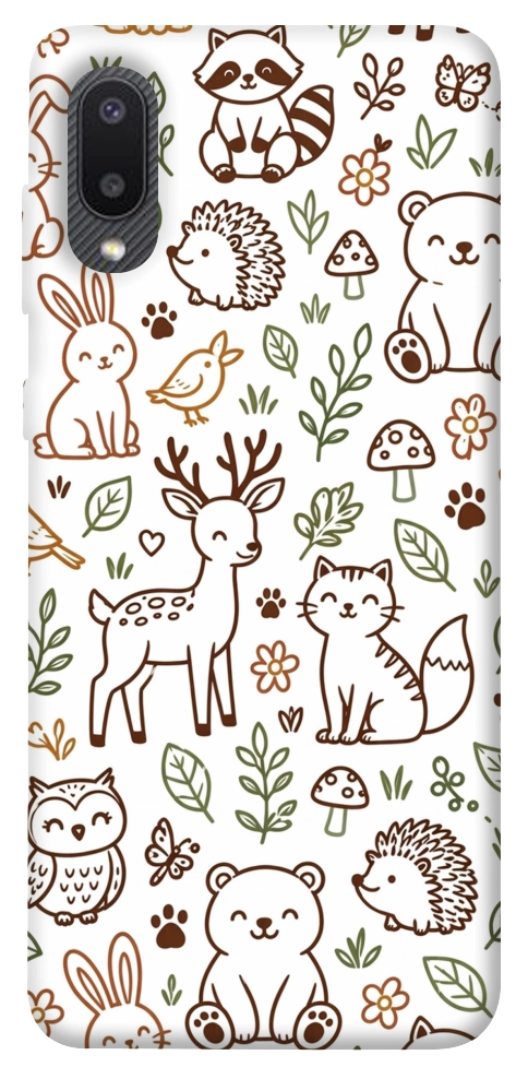 Чохол Wildlife pattern для Galaxy A02