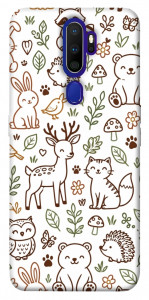 Чохол Wildlife pattern для Oppo A9 (2020)