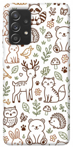 Чехол Wildlife pattern для Samsung Galaxy A72 4G