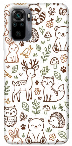 Чохол Wildlife pattern для Xiaomi Redmi Note 10S