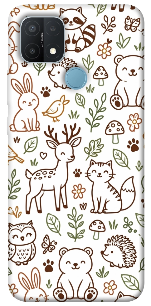Чохол Wildlife pattern для Oppo A15