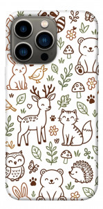 Чехол Wildlife pattern для iPhone 13 Pro