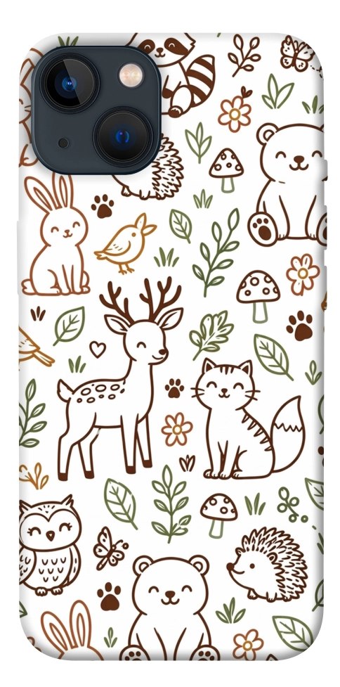 Чохол Wildlife pattern для iPhone 13