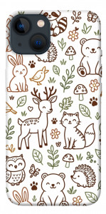 Чехол Wildlife pattern для iPhone 13