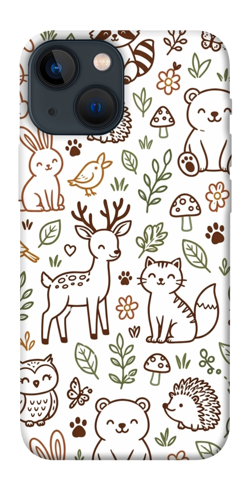 Чохол Wildlife pattern для iPhone 13 mini