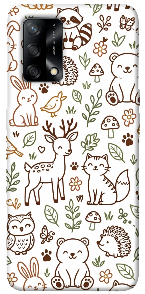 Чохол Wildlife pattern для Oppo A74 4G