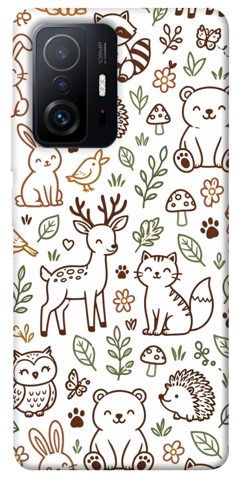 Чохол Wildlife pattern для Xiaomi 11T