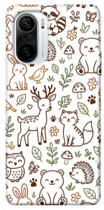Чехол Wildlife pattern для Xiaomi Mi 11i