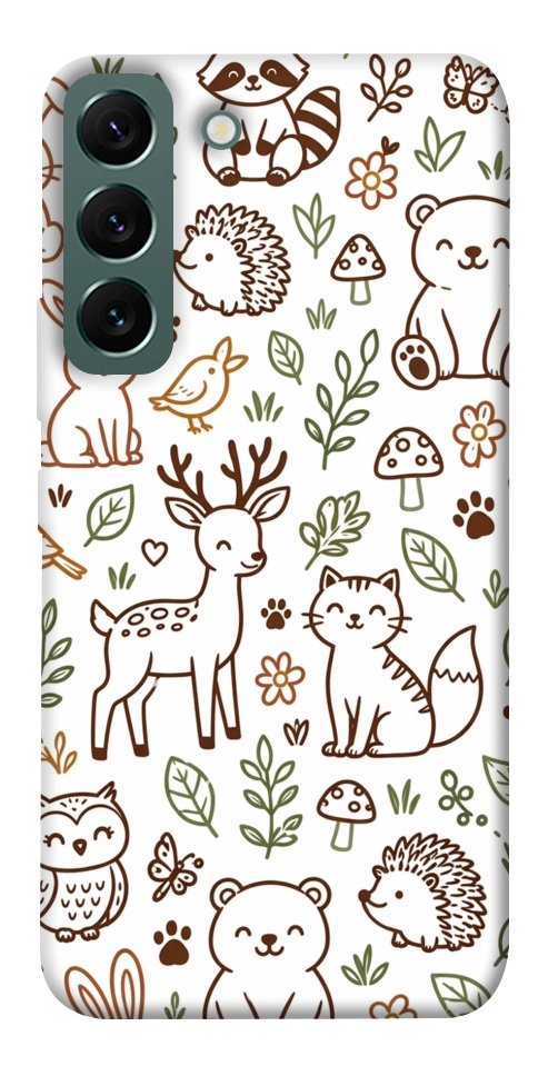 Чехол Wildlife pattern для Galaxy S22