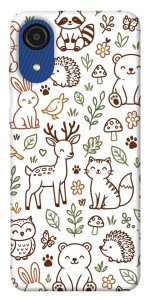 Чехол Wildlife pattern для Galaxy A03 Core