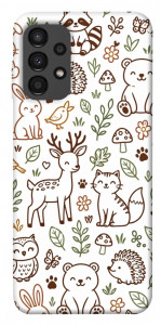 Чехол Wildlife pattern для Galaxy A13 4G