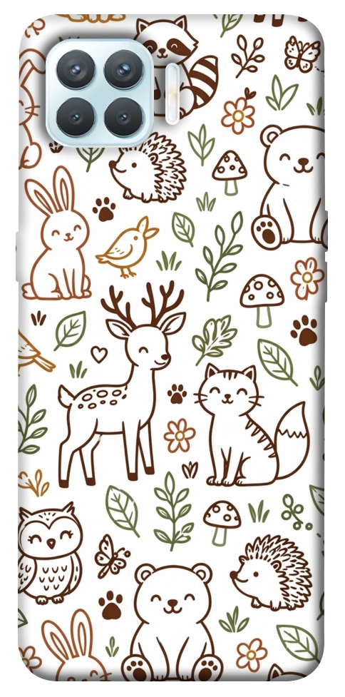 Чохол Wildlife pattern для Oppo F17 Pro