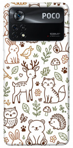 Чохол Wildlife pattern для Xiaomi Poco X4 Pro