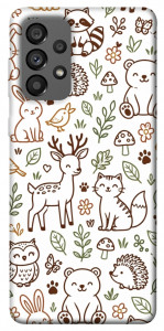 Чехол Wildlife pattern для Galaxy A73 5G