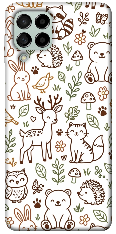 Чехол Wildlife pattern для Galaxy M53