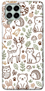 Чехол Wildlife pattern для Galaxy M53