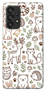 Чехол Wildlife pattern для Galaxy A53