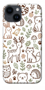 Чехол Wildlife pattern для iPhone 14