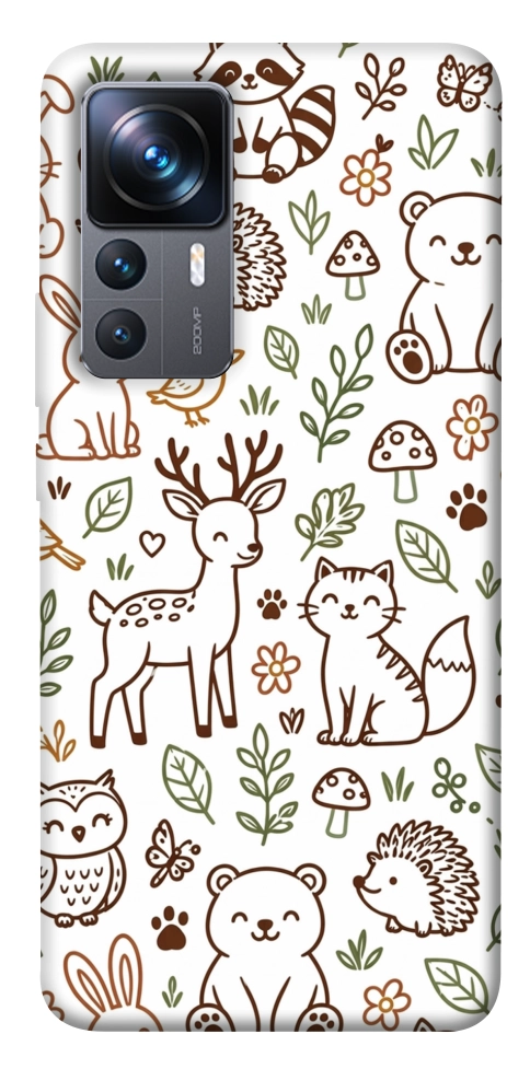 Чохол Wildlife pattern для Xiaomi 12T