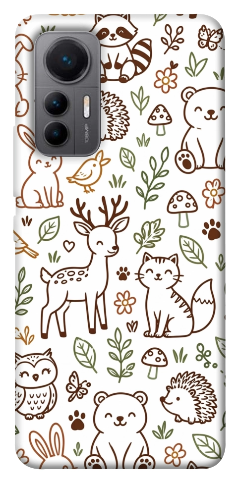 Чохол Wildlife pattern для Xiaomi 12 Lite