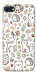 Чехол Wildlife pattern для iPhone SE (2022)