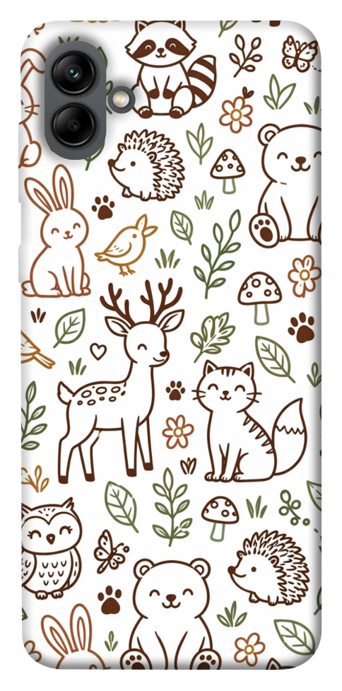Чехол Wildlife pattern для Galaxy A04