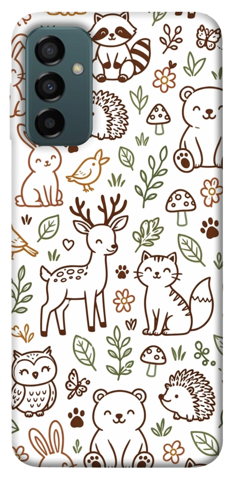 Чохол Wildlife pattern для Galaxy M13 4G