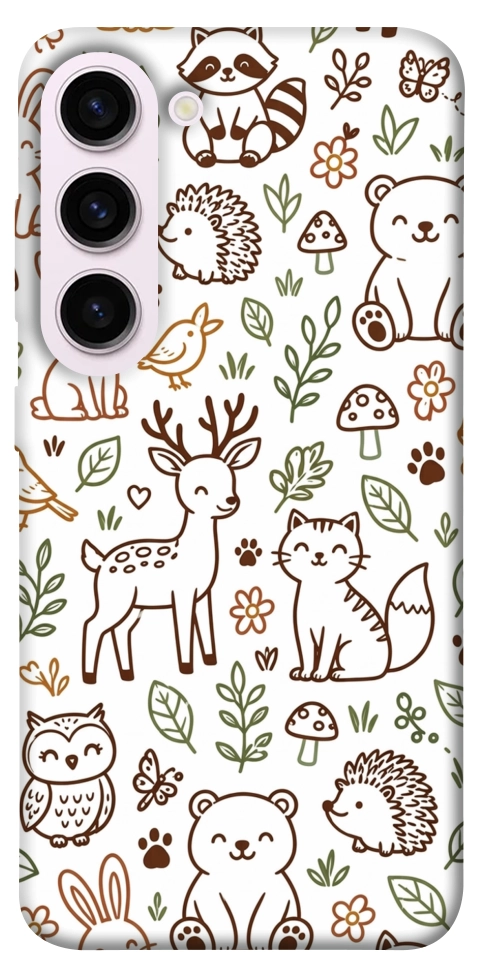 Чехол Wildlife pattern для Galaxy S23+