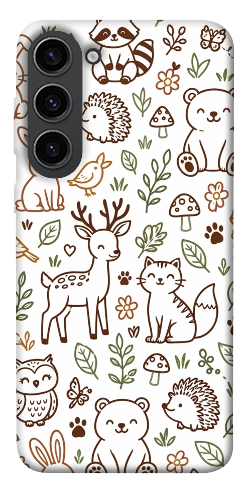 Чехол Wildlife pattern для Galaxy S23