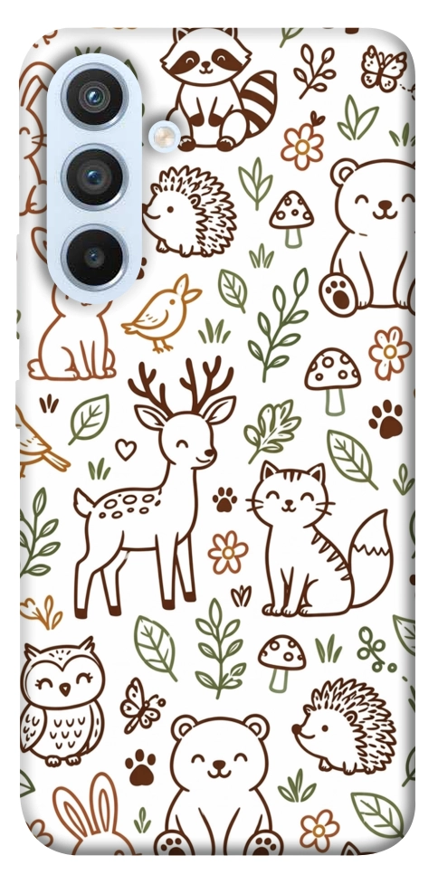 Чехол Wildlife pattern для Galaxy A54 5G