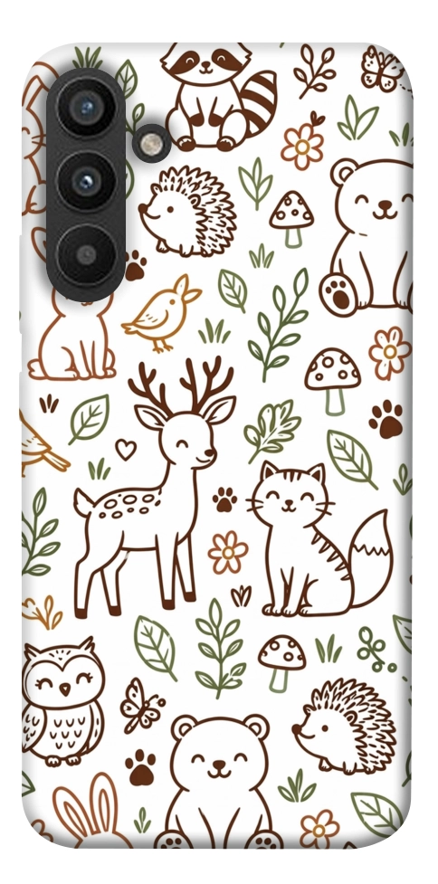 Чехол Wildlife pattern для Galaxy A34 5G