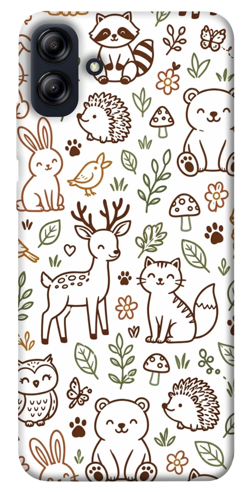 Чехол Wildlife pattern для Galaxy A04e