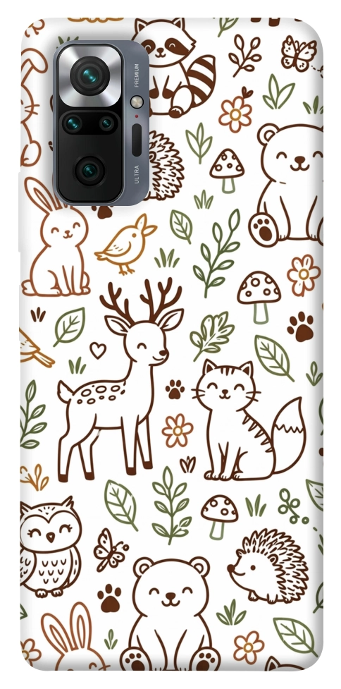 Чохол Wildlife pattern для Xiaomi Redmi Note 10 Pro Max