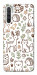 Чехол Wildlife pattern для Oppo Reno 3