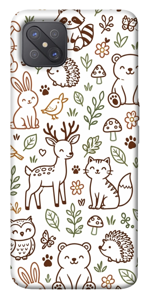 Чохол Wildlife pattern для Oppo A92s