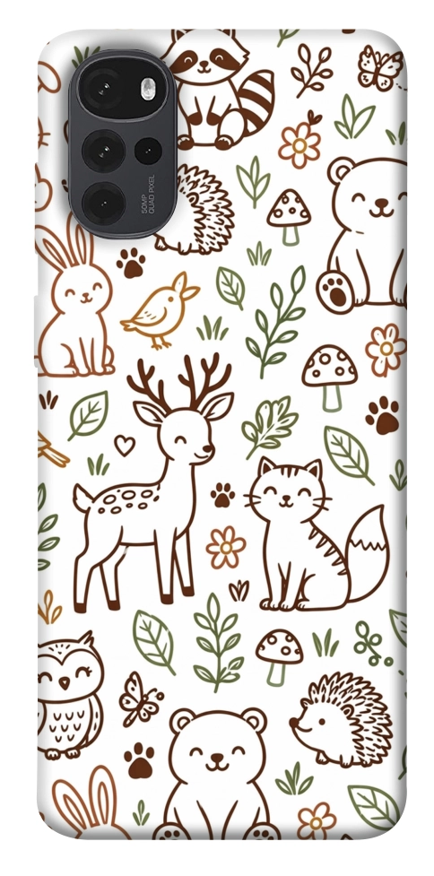 Чохол Wildlife pattern для Motorola Moto G22