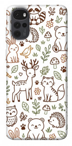 Чохол Wildlife pattern для Motorola Moto G22