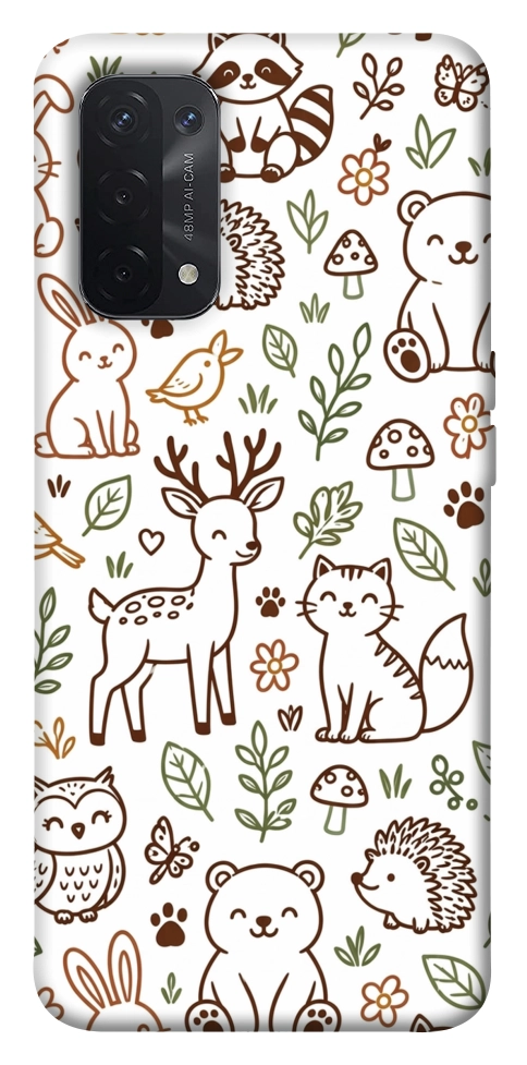Чохол Wildlife pattern для Oppo A74 5G