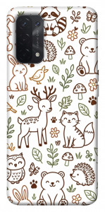 Чохол Wildlife pattern для Oppo A54 5G