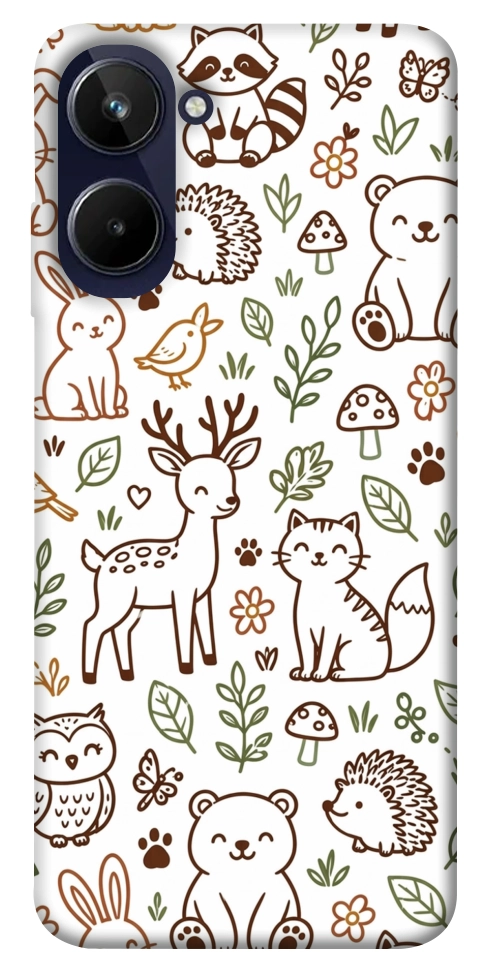 Чохол Wildlife pattern для Realme 10 4G