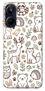 Чохол Wildlife pattern для Realme 10 4G