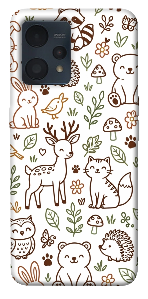 Чохол Wildlife pattern для Realme 9 Pro+