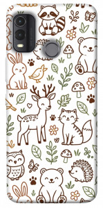 Чохол Wildlife pattern для Nokia G11 Plus