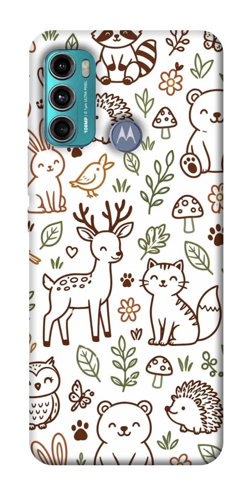 Чохол Wildlife pattern для Motorola Moto G60