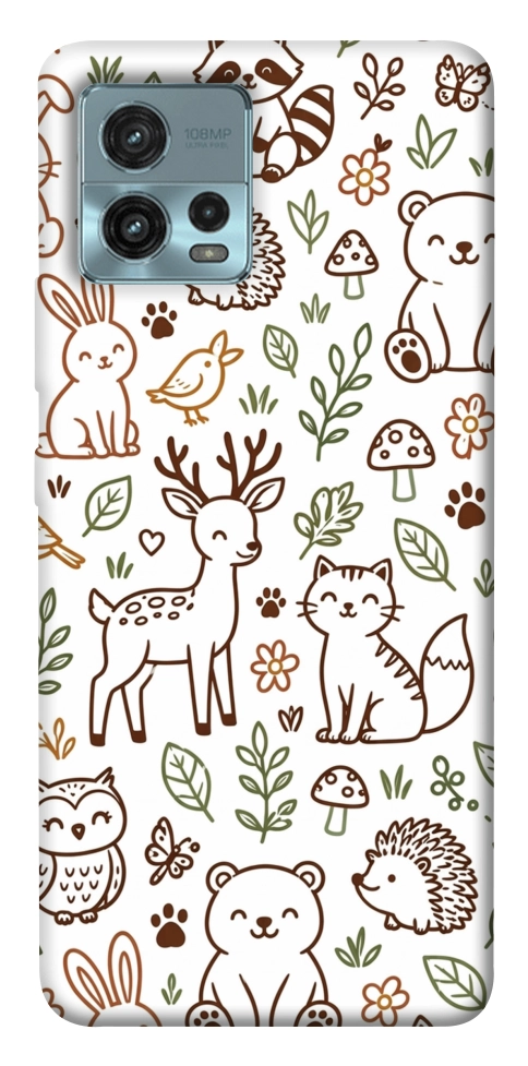 Чохол Wildlife pattern для Motorola Moto G72